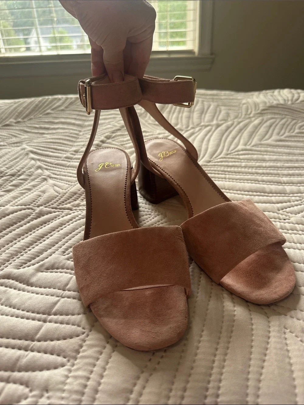 J. Crew suede ankle