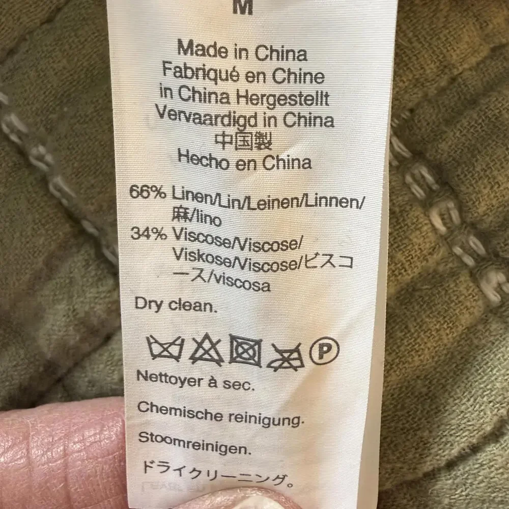 J. Crew crew linen