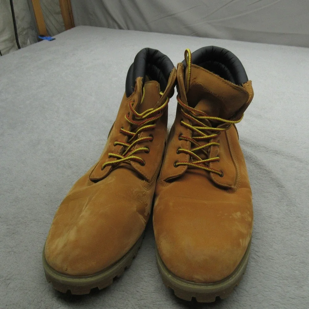 Mountain Gear Mens 13 Ankle‎ Boots Brown Lace Up Lug Sole Rugged Classic Work