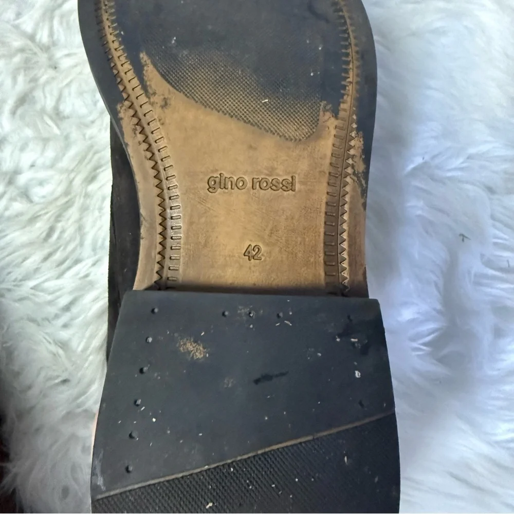 Gino Rossi Brown Men’s Suede Leather Chukka Boots Size 9