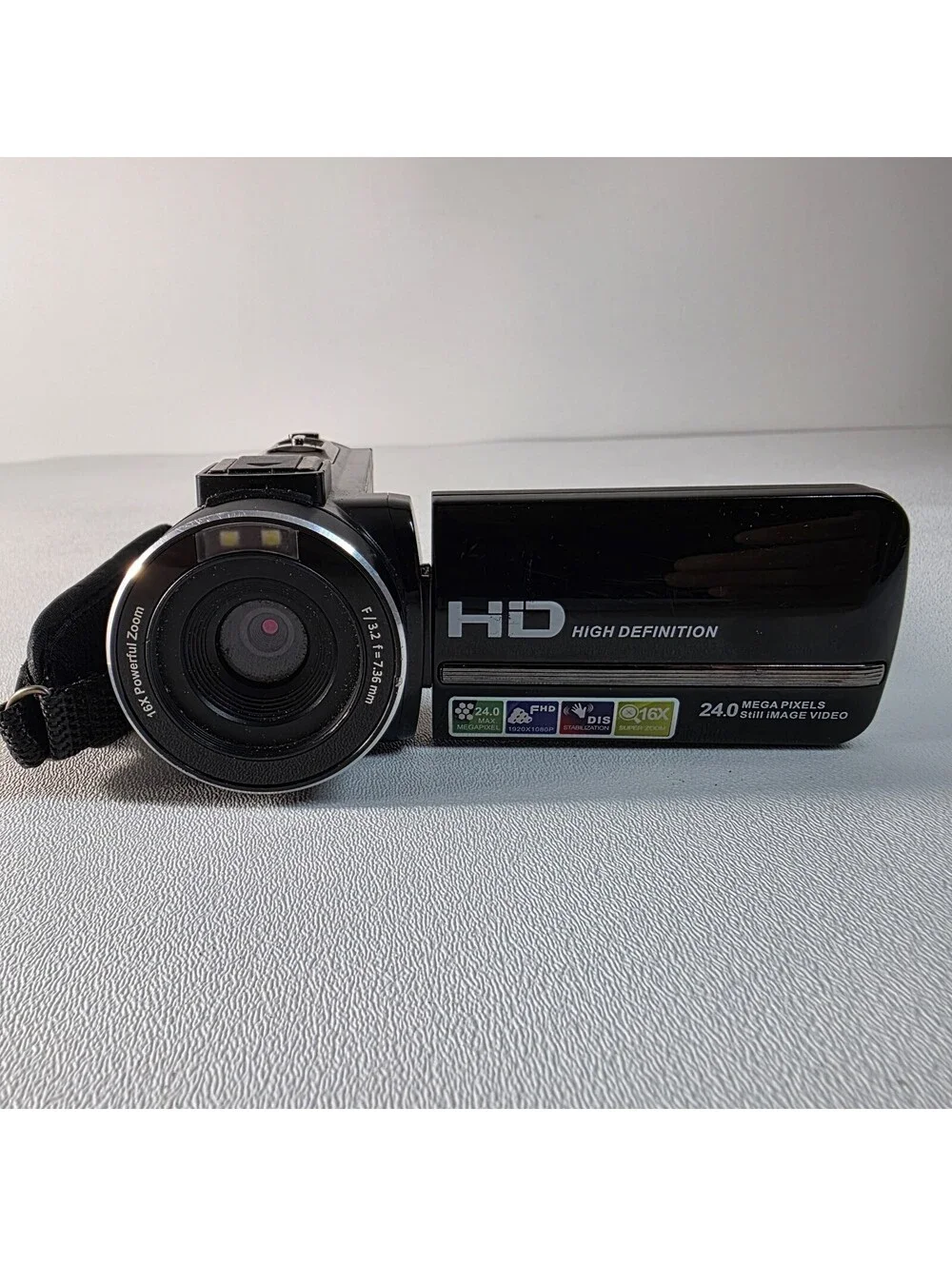 DVC Digital Video Camera HTF Black Night Vision Full HD 24 MP Camcorder