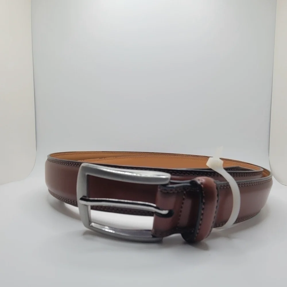 Terracotta Leather Belt