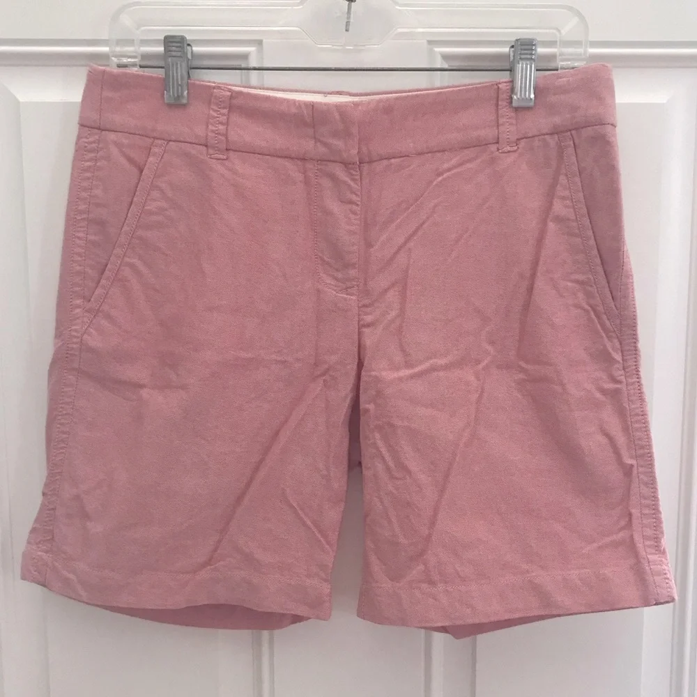 J. CREW Classic Oxford SHORTS *Pink*