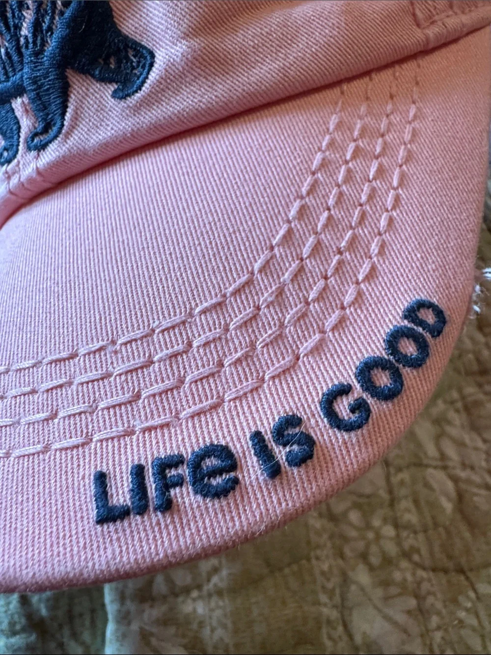 Life Is Good pink life