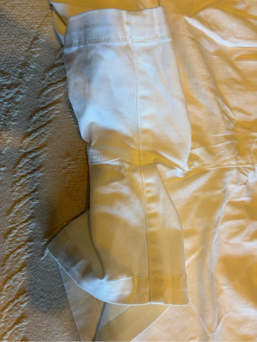 NWT J. Crew White Casual Cotton Shorts size 14 classic traditional versatile