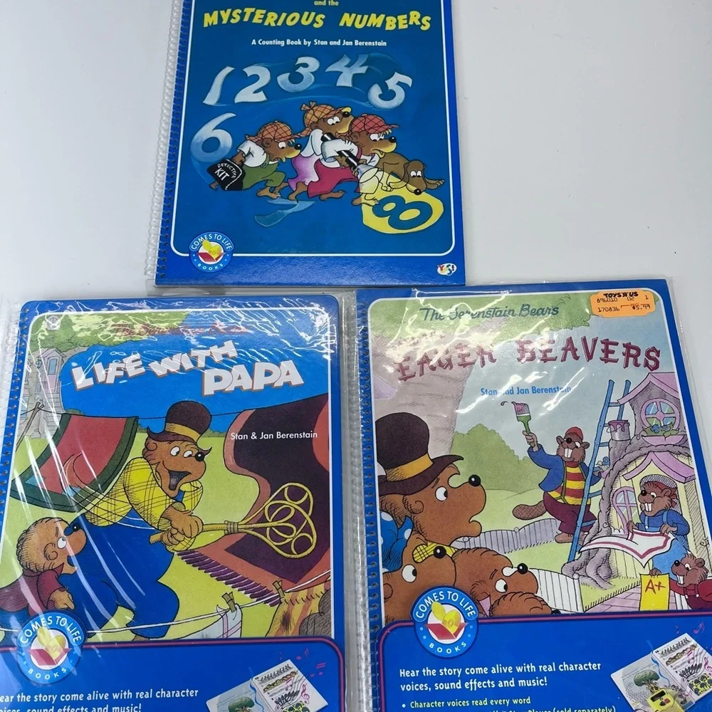 Comes to‎ Life Books The Berenstain Bears Life With papa Eager Beavers Numbers
