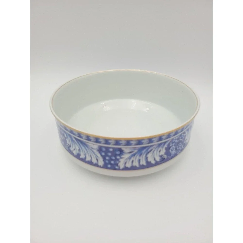 Vtg Block Spal Obidos Porcelain Vegetable Serving Bowl 9