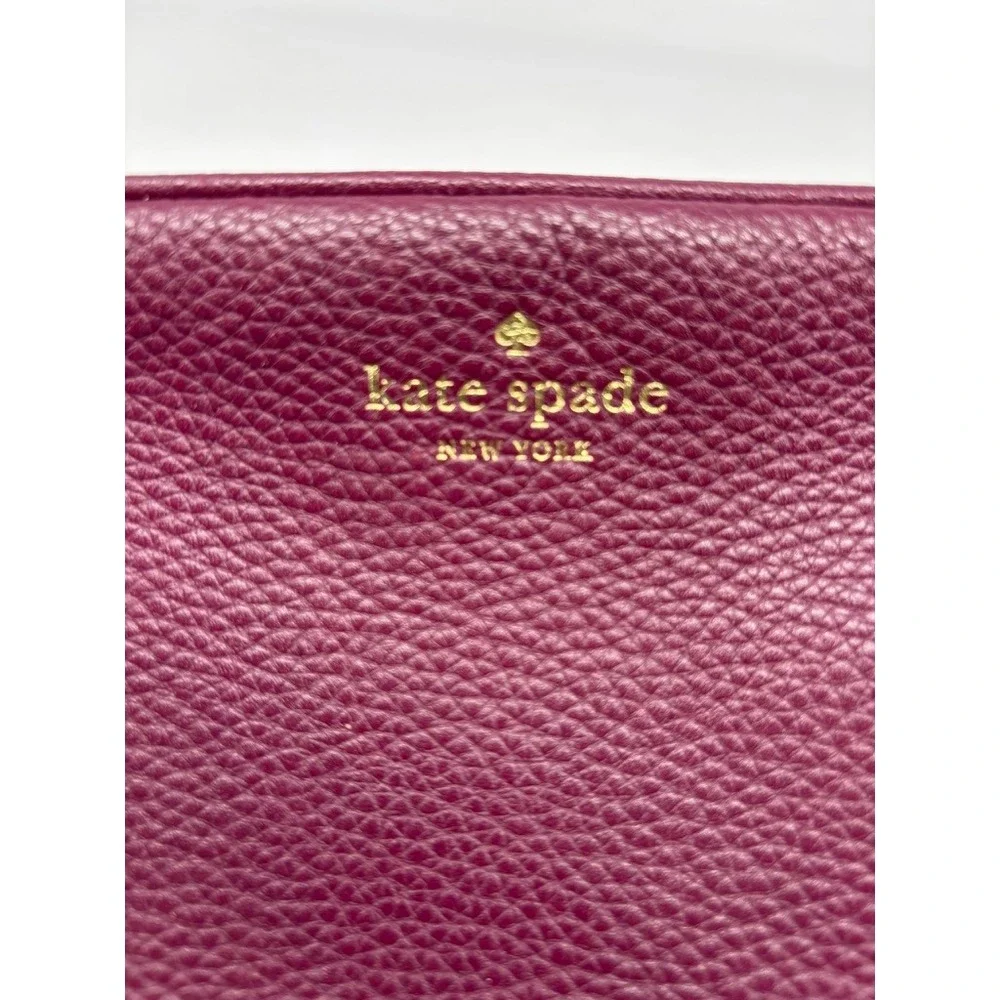 kate spade pebbled leather