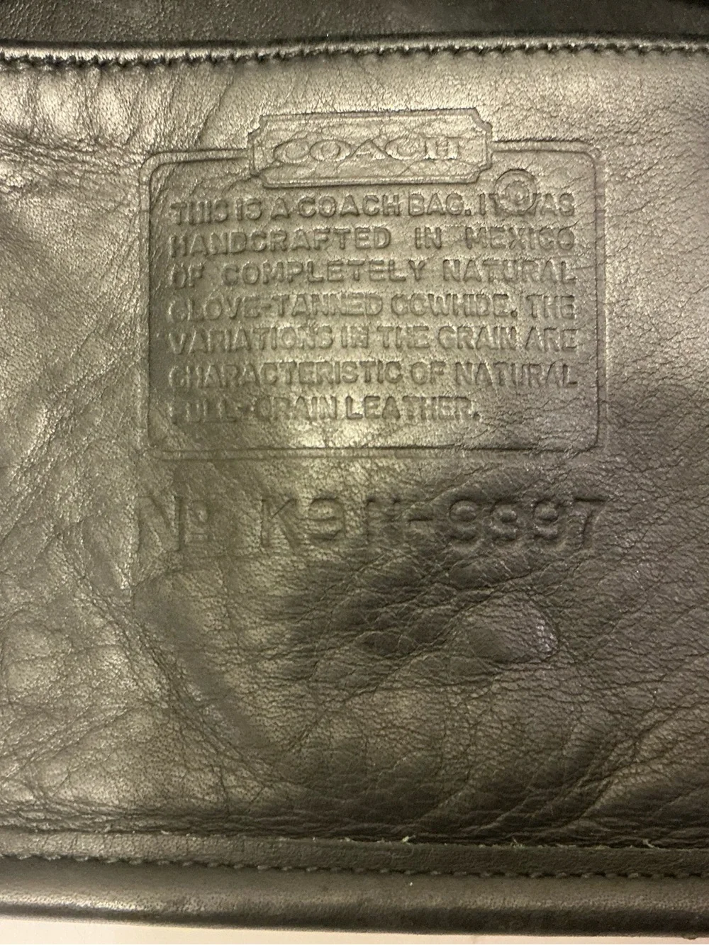 Coach brass 5“ finish