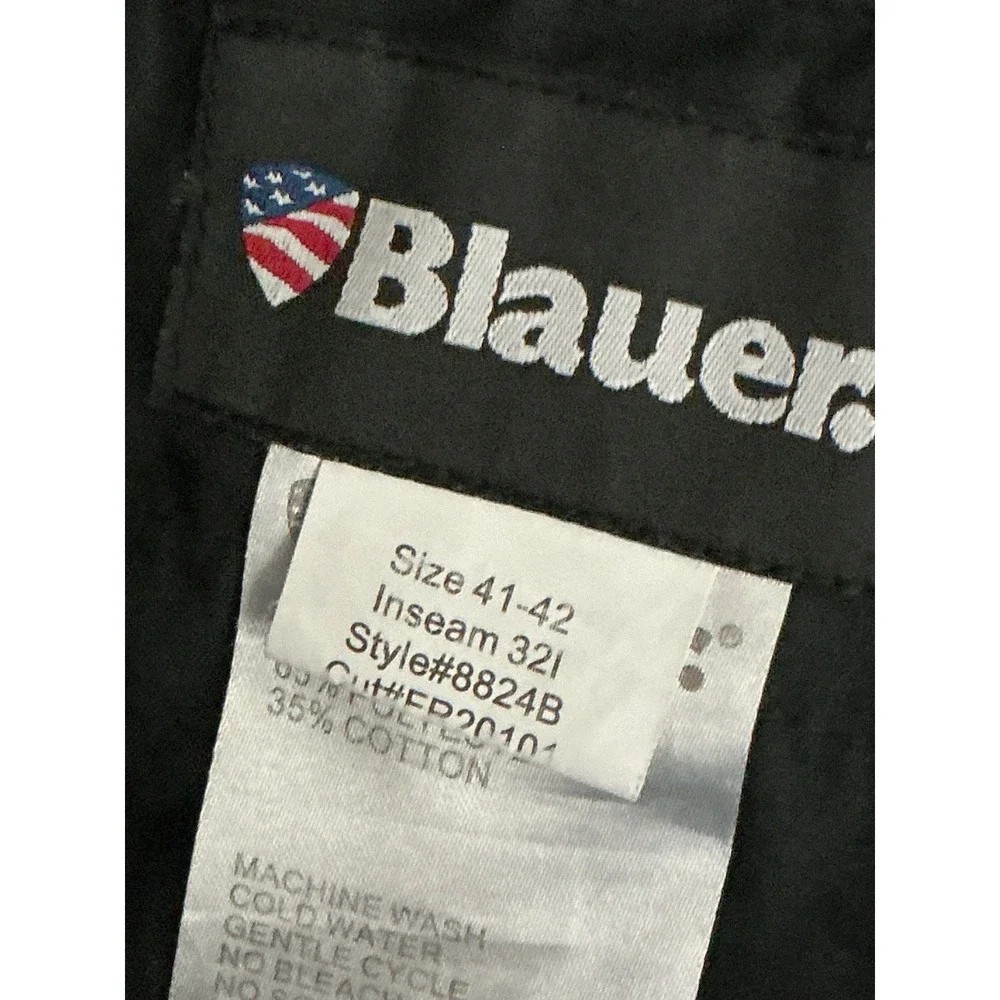 Blauer men black