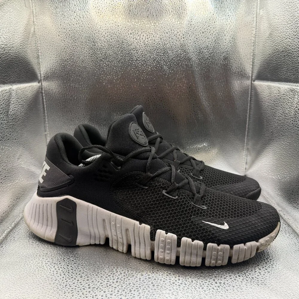 Size 13‎ Nike Free Metcon 4 Black Mens Gym Workout Athletic Shoes CT3886-010