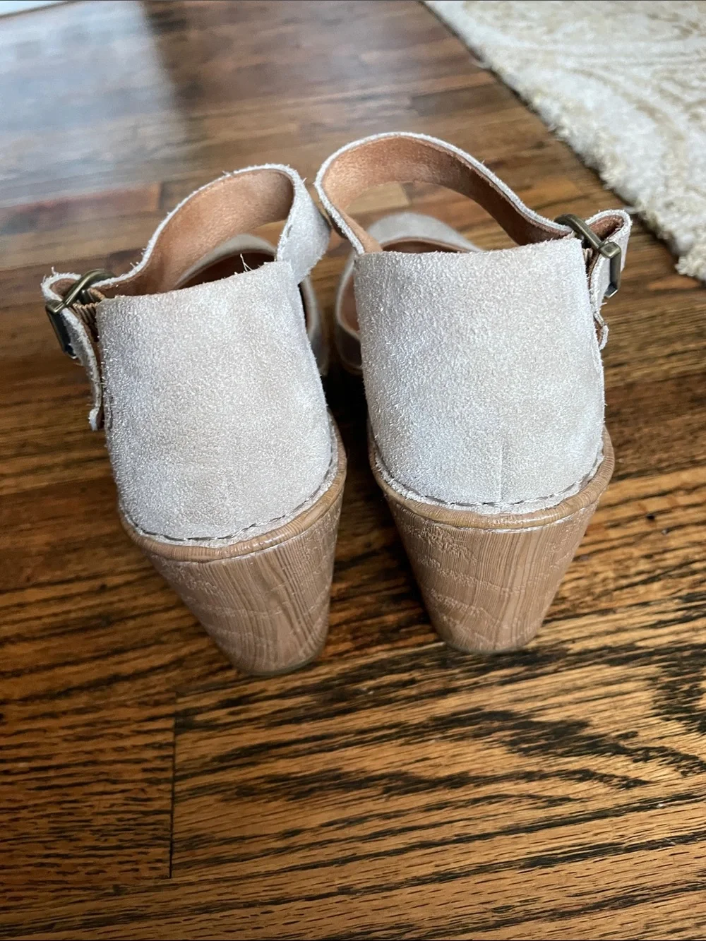 Born suede wedges