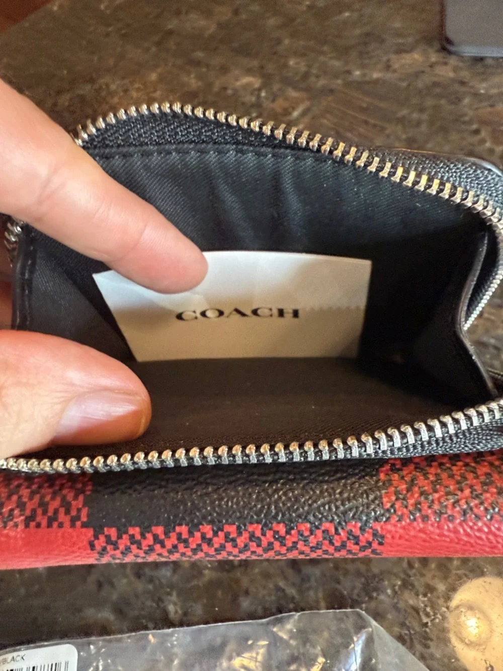 Coach compact wallet
