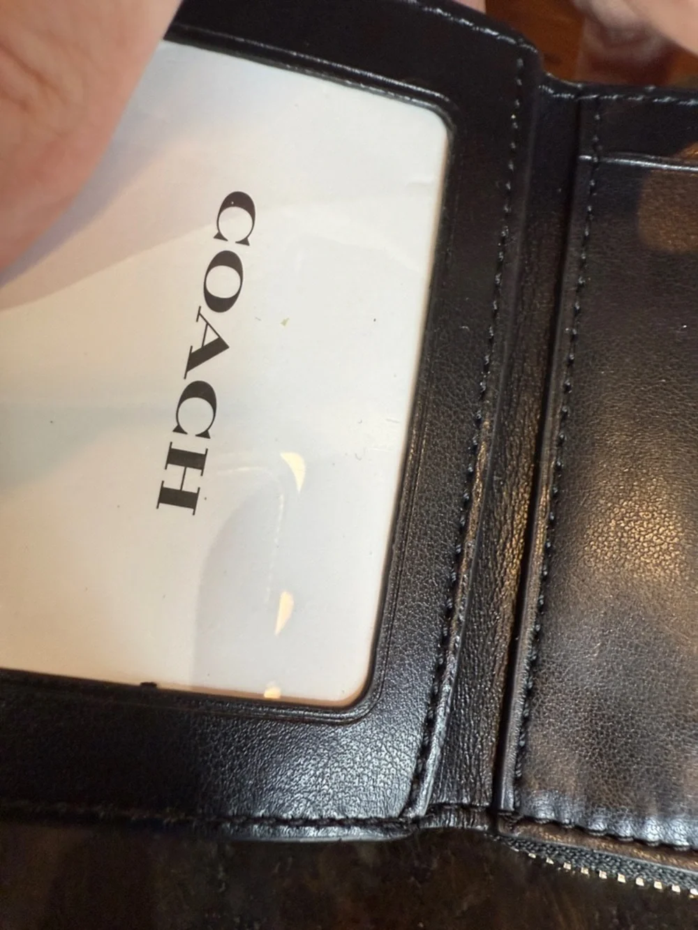 Coach compact wallet