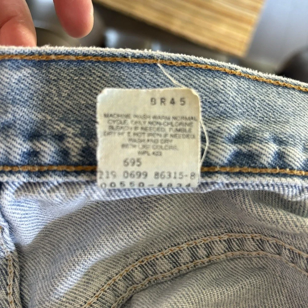 Levis 550 Relaxed Jeans *36x32 Faded Light Stonewash Skater Grunge 1999 Y2K
