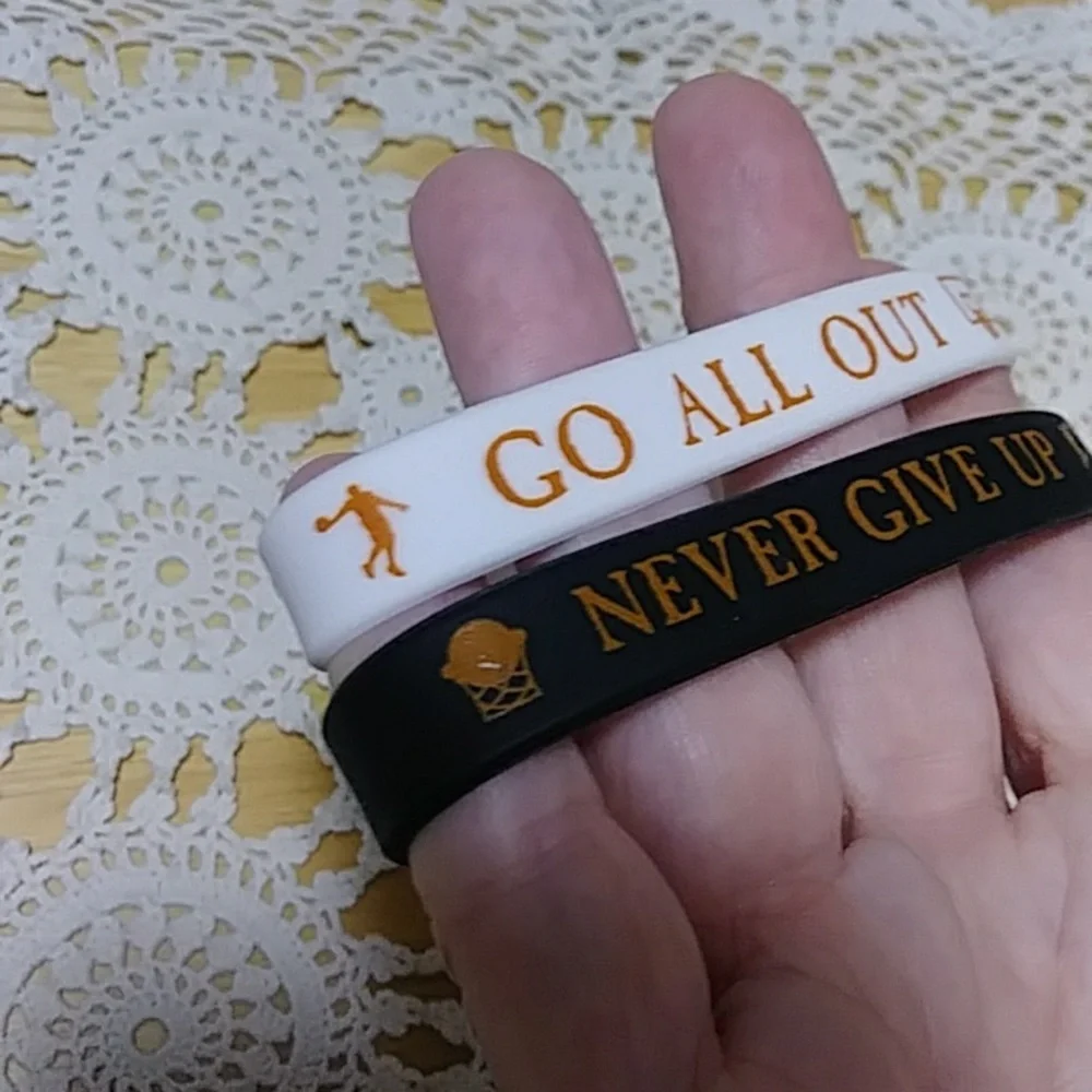 Silicone Bracelets want these