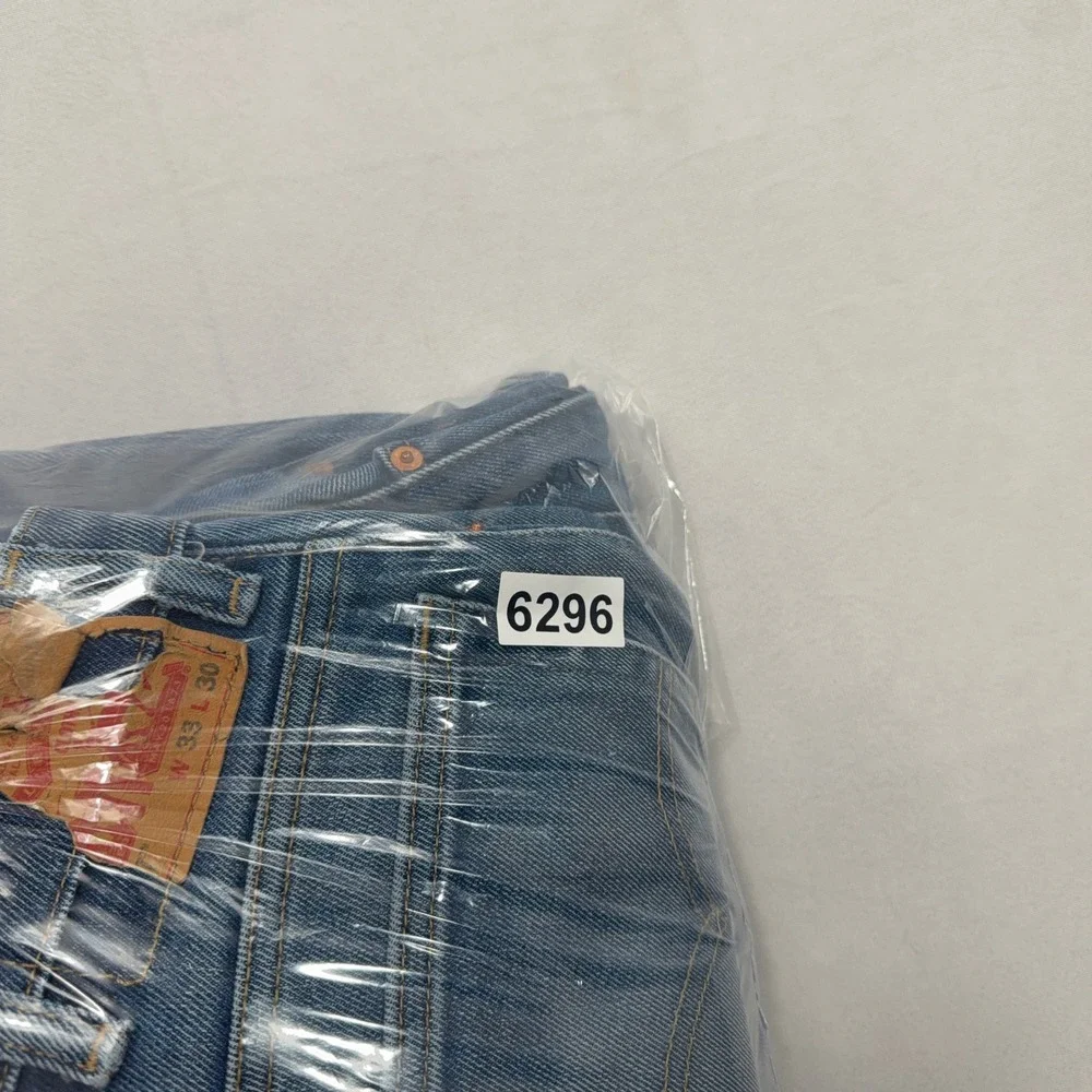 Levi's Jeans 517 Bootcut Permanent Crease Medium Wash Blue Mens 34x26