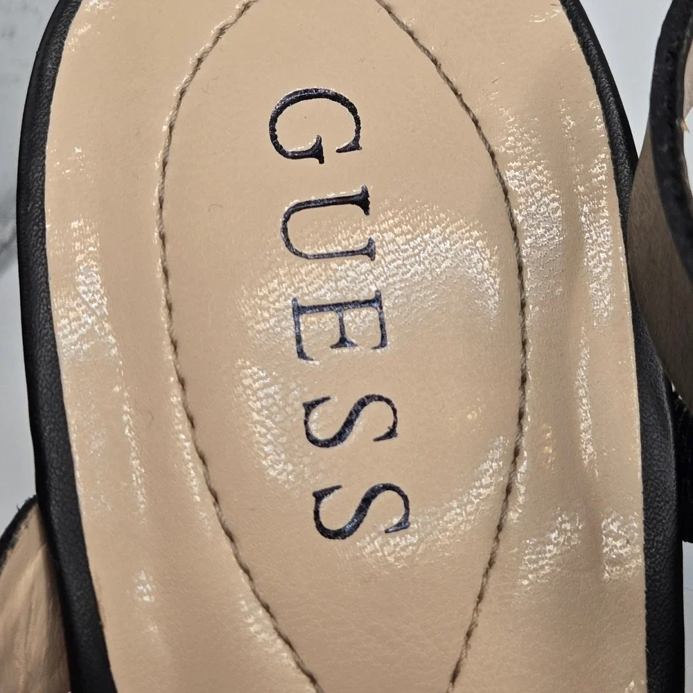 Guess strappy wedge
