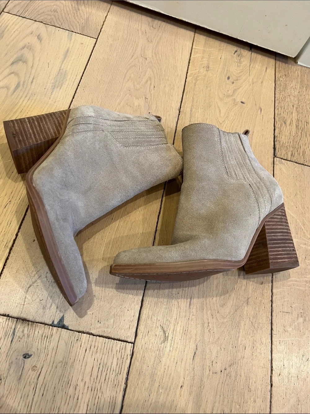 Marc Fisher suede ankle