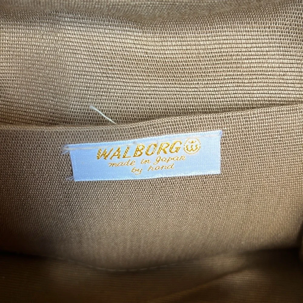 Walborg Vintage wicker Hand Made purse