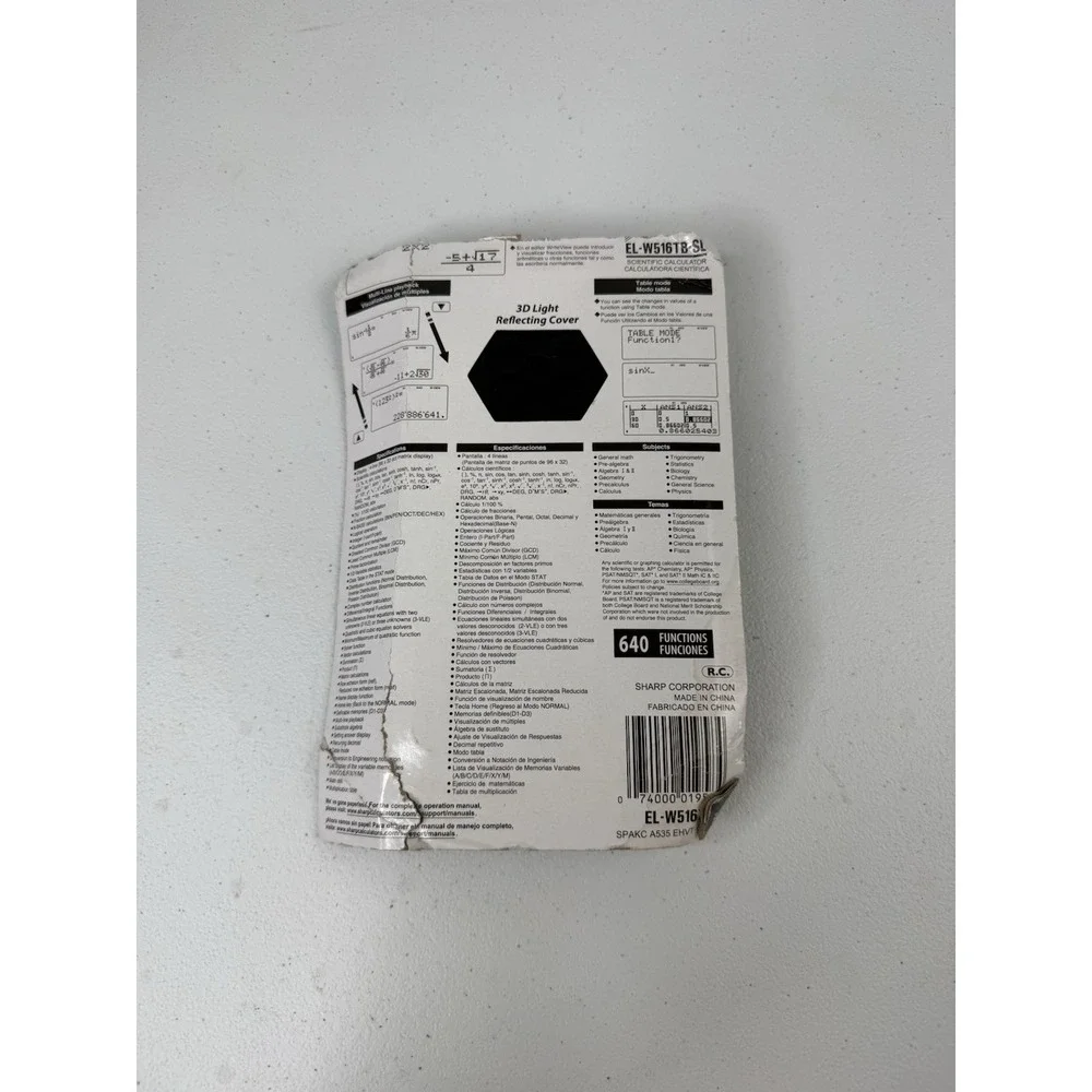 Sharp el w535tgb