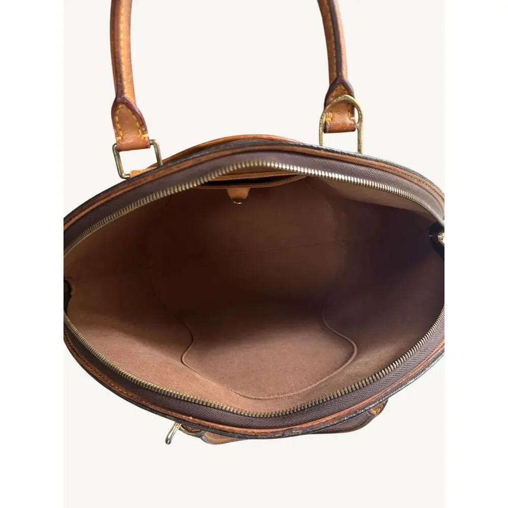 Louis Vuitton Ellipse MM Monogram Custom Hand-Painted Art Bag Vintage 1998