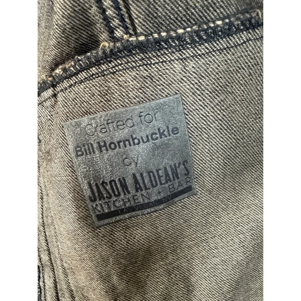 Levi's Trucker Jacket Mens L Black Jason Aldean Las Vegas Country‎ Cowboy Rodeo