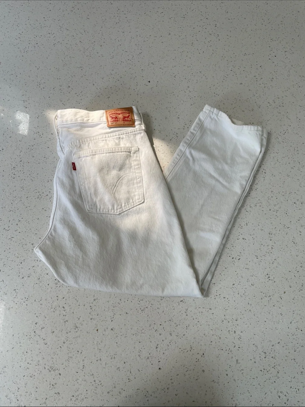 Levi's 502 CT Ecru/White Jeans