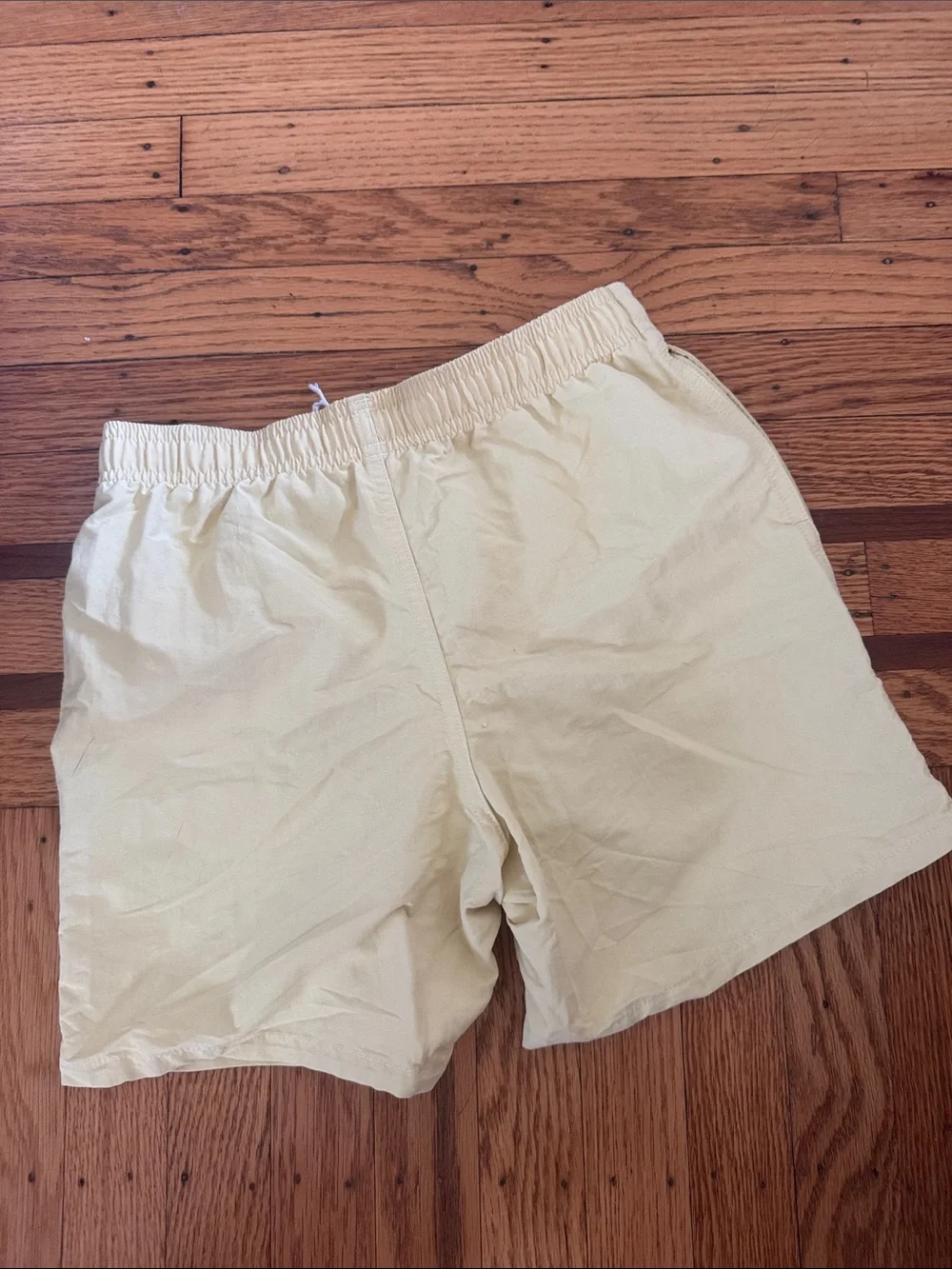 Patagonia Pale Yellow Swim Trunks