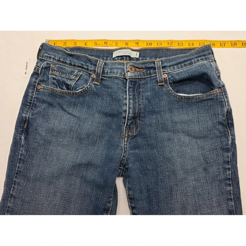 Levi's 515‎ Medium Wash Women's Stretch Denim Bootcut Jeans Western 32