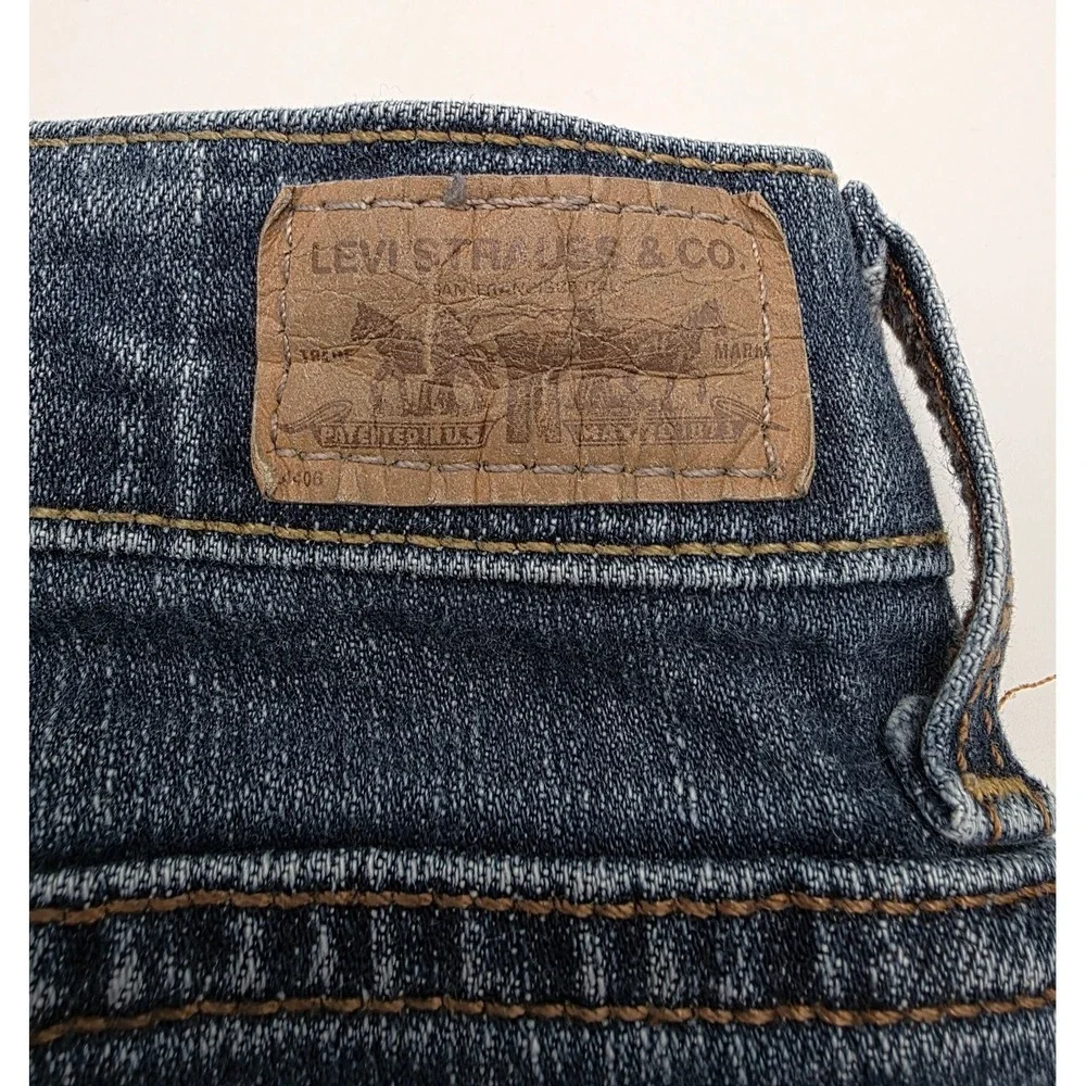 Levi's 515‎ Medium Wash Women's Stretch Denim Bootcut Jeans Western 32