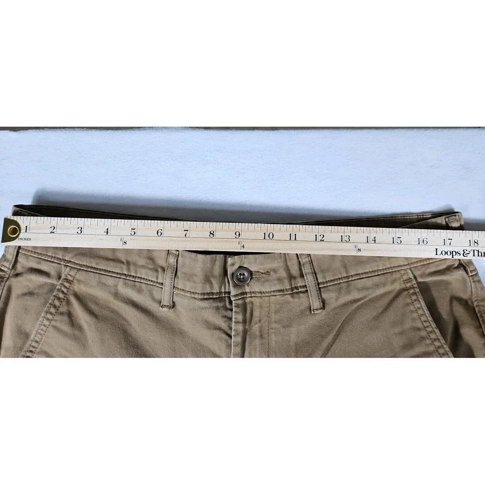 Levis Straight Stretch Chino Pants Mens 36x30‎ Khaki