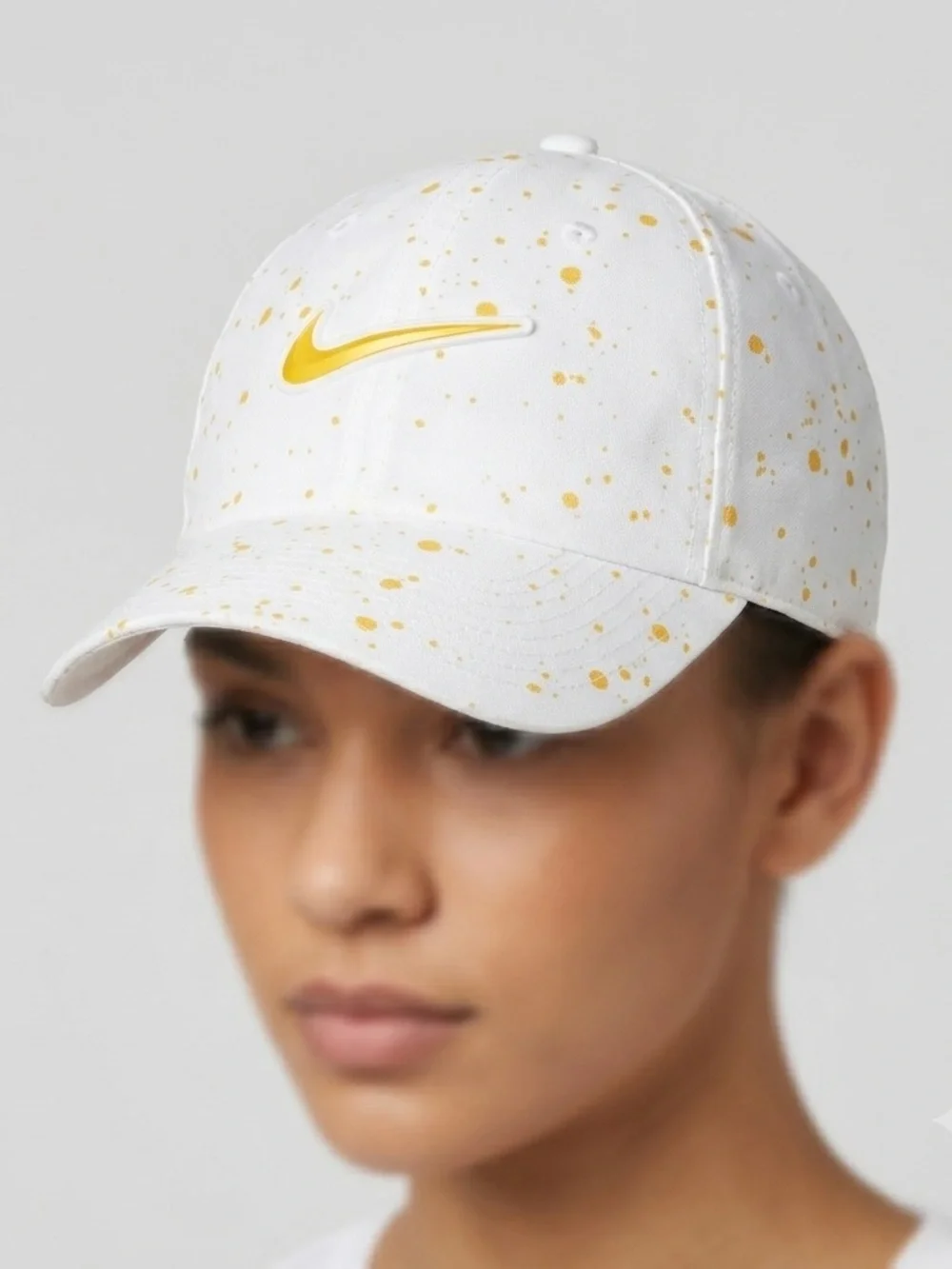 Nike Club Cap Dri-FIT Tennis Heritage Speckled Hat Size Medium/Large