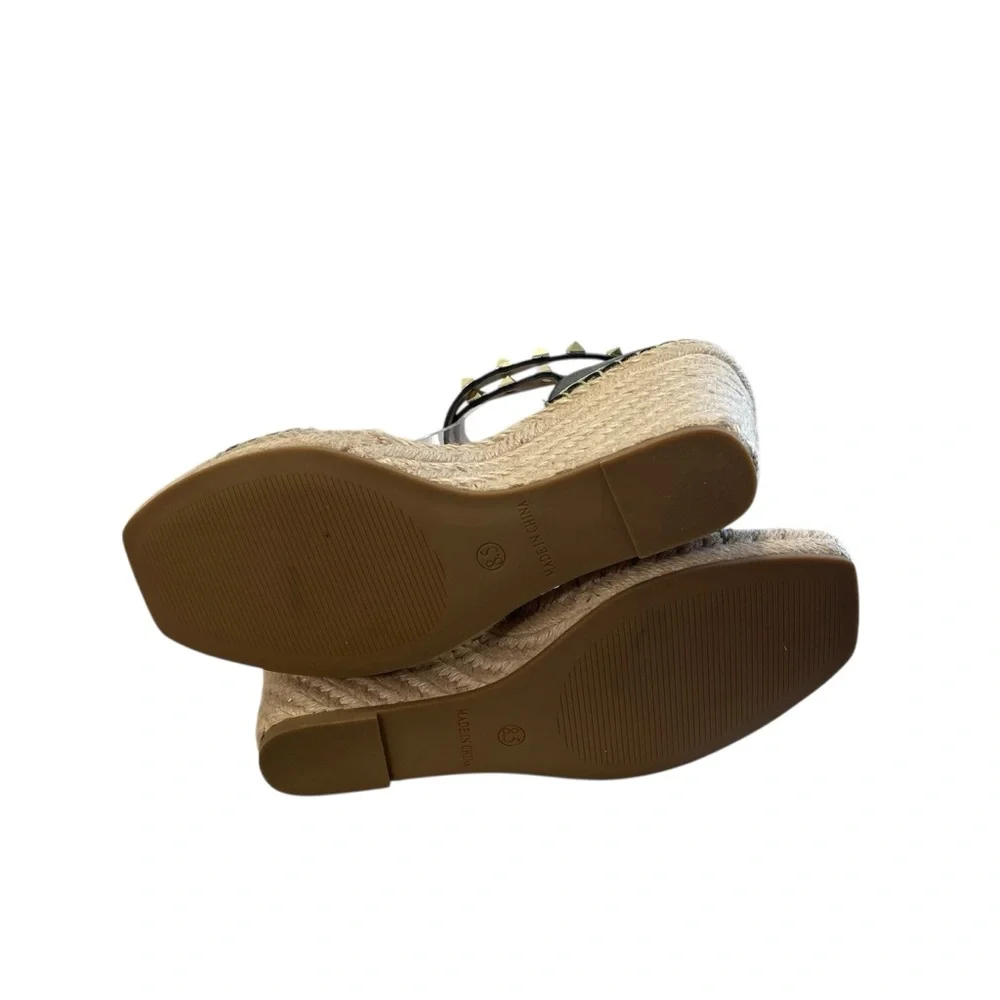 Steven New York espadrilles material adding