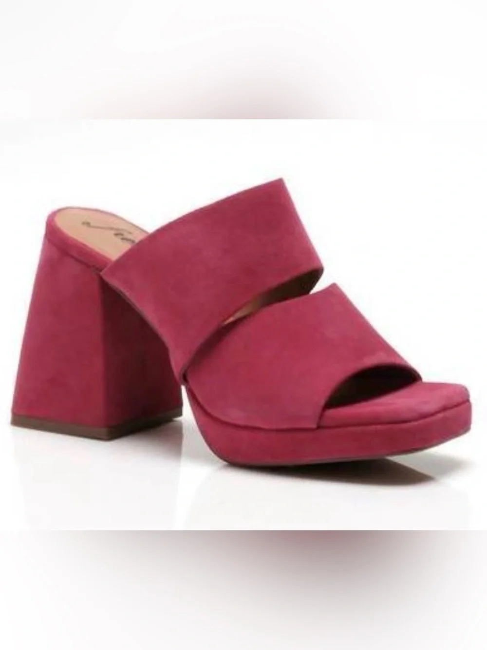 FREE PEOPLE love is everywhere platform sandals in fuchsia fantastic 39.5 or 9.5