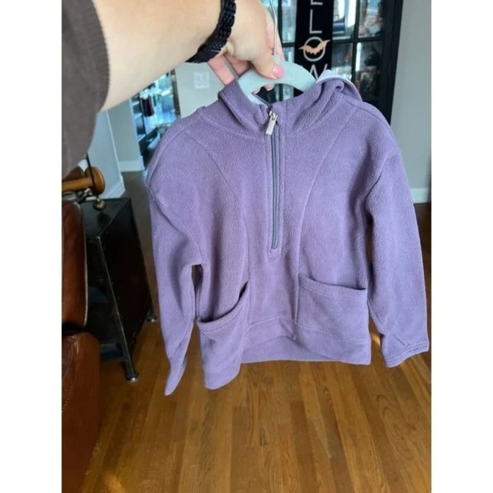 All in motion fleece purple‎ pullover 4-5