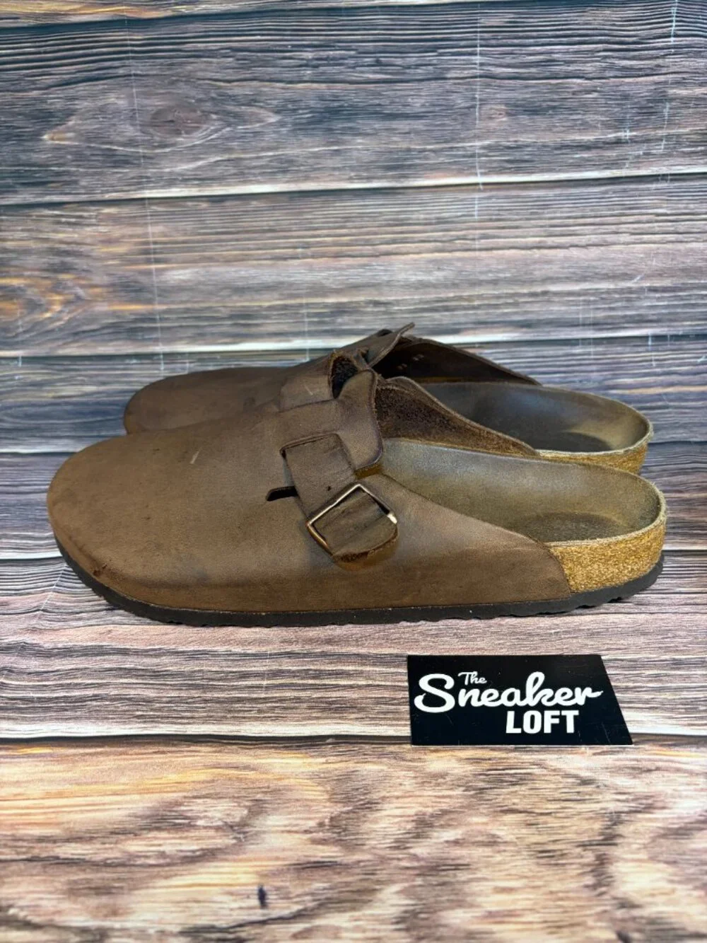 Birkenstock Boston Clogs Habana Brown Men's Slip On Shoes Size 16