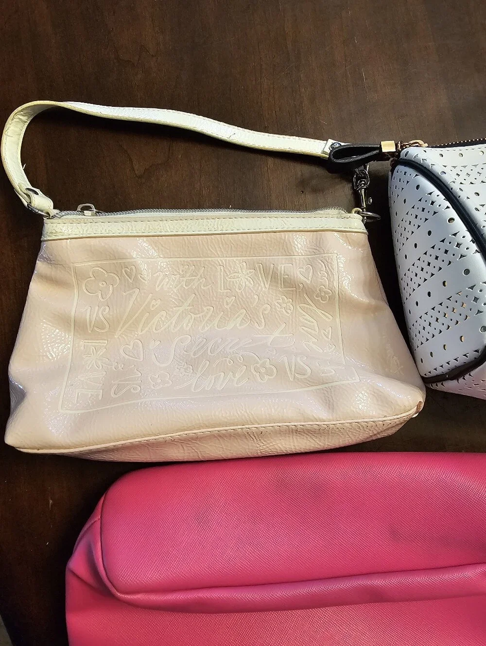 3 Victoria's Secret  Cosmetic Cases