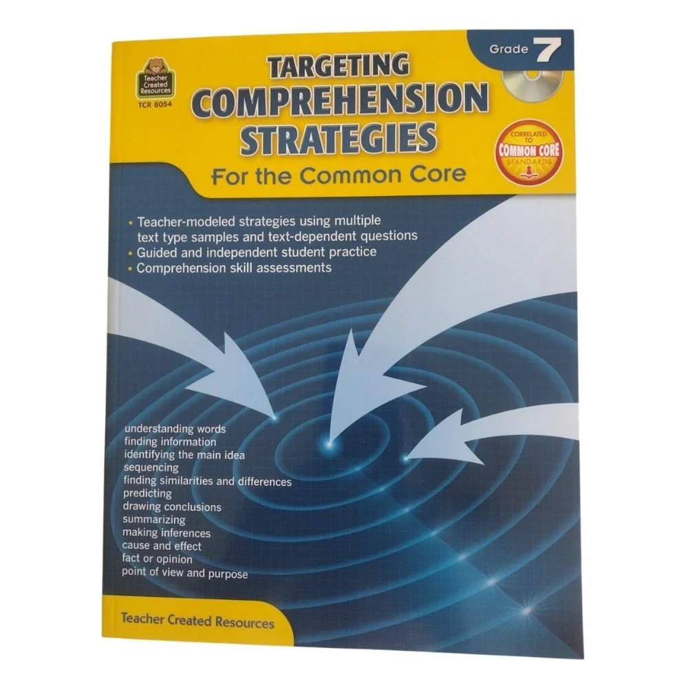 Targeting Comprehension Strategies for the Common Core Grd 7 by Teacher‎ Created