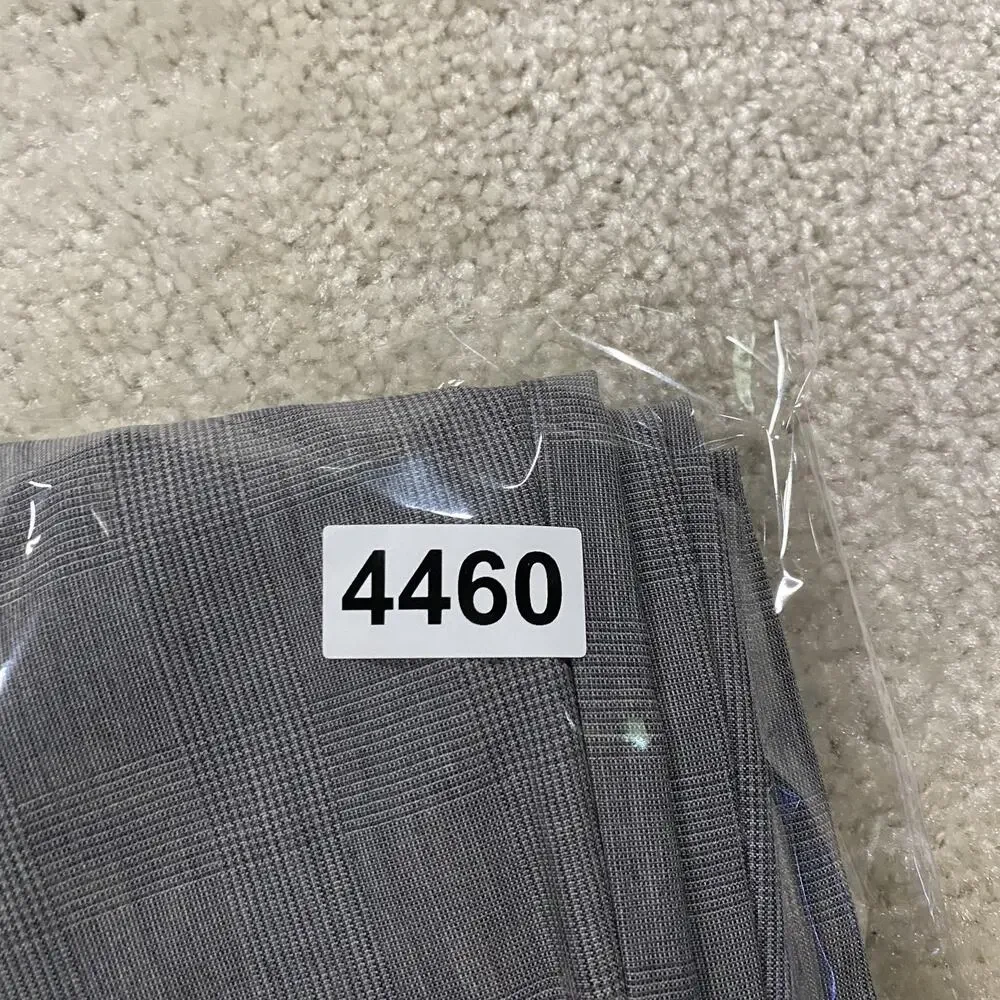 Banana Republic Pants Mens 33x30 Gray Wool Glen Plaid Tailored Slim Trousers