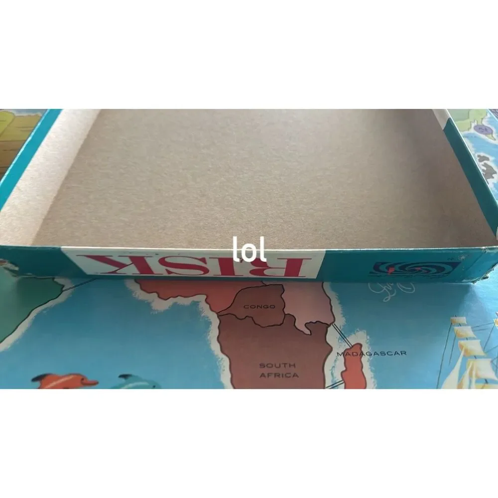 Parker Brothers box game risk