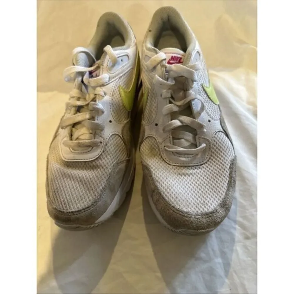 Size‎ 9 Nike Air Max SC Womens Shoe White/Light Lemon/Fireberry/Blue FQ8886-100