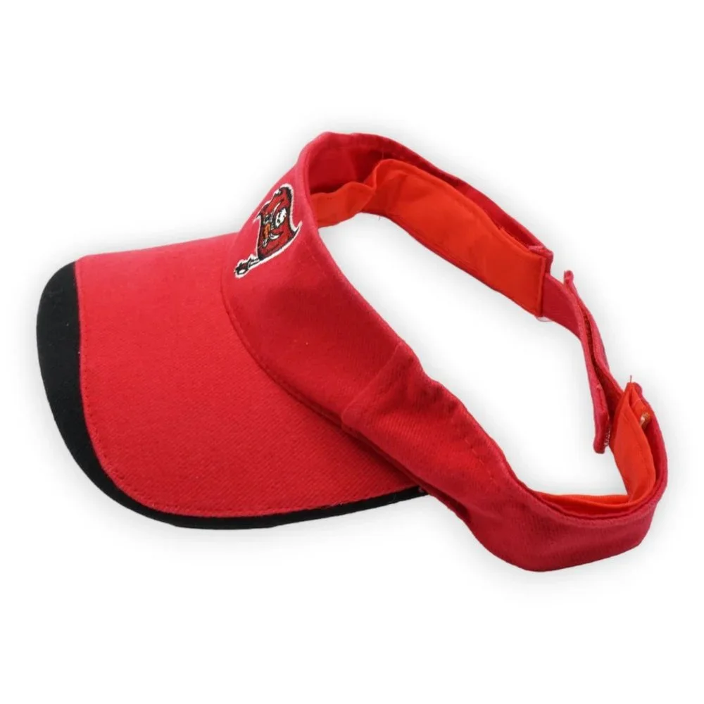 Tampa Bay Buccaneers Visor Hat Football Embroidered Adjustable‎