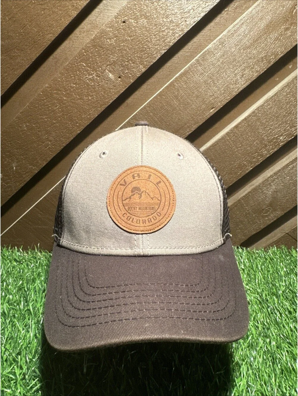 Patched Vail Colorado Mesh SnapBack Trucker Hat