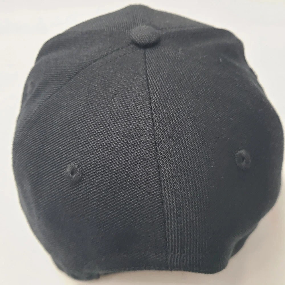 Titties‎ Hat Snapback Power Golf Black White Parody Script Logo Wool Blend Men