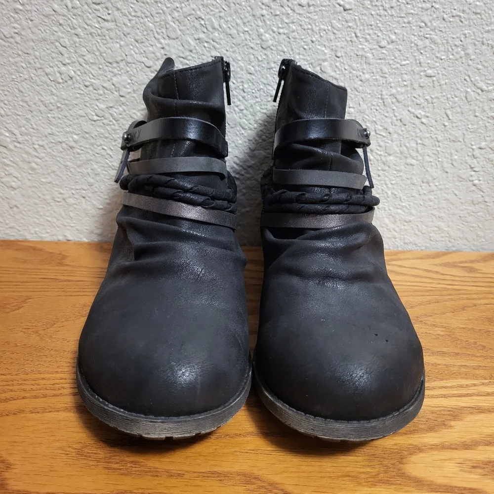 Jellypop Black Seattle Booties Size 7½M