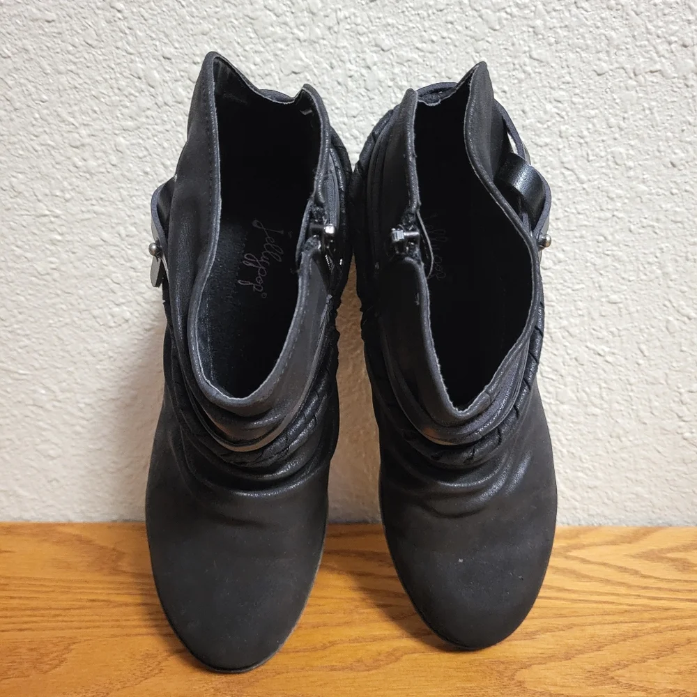 Jellypop Black Seattle Booties Size 7½M