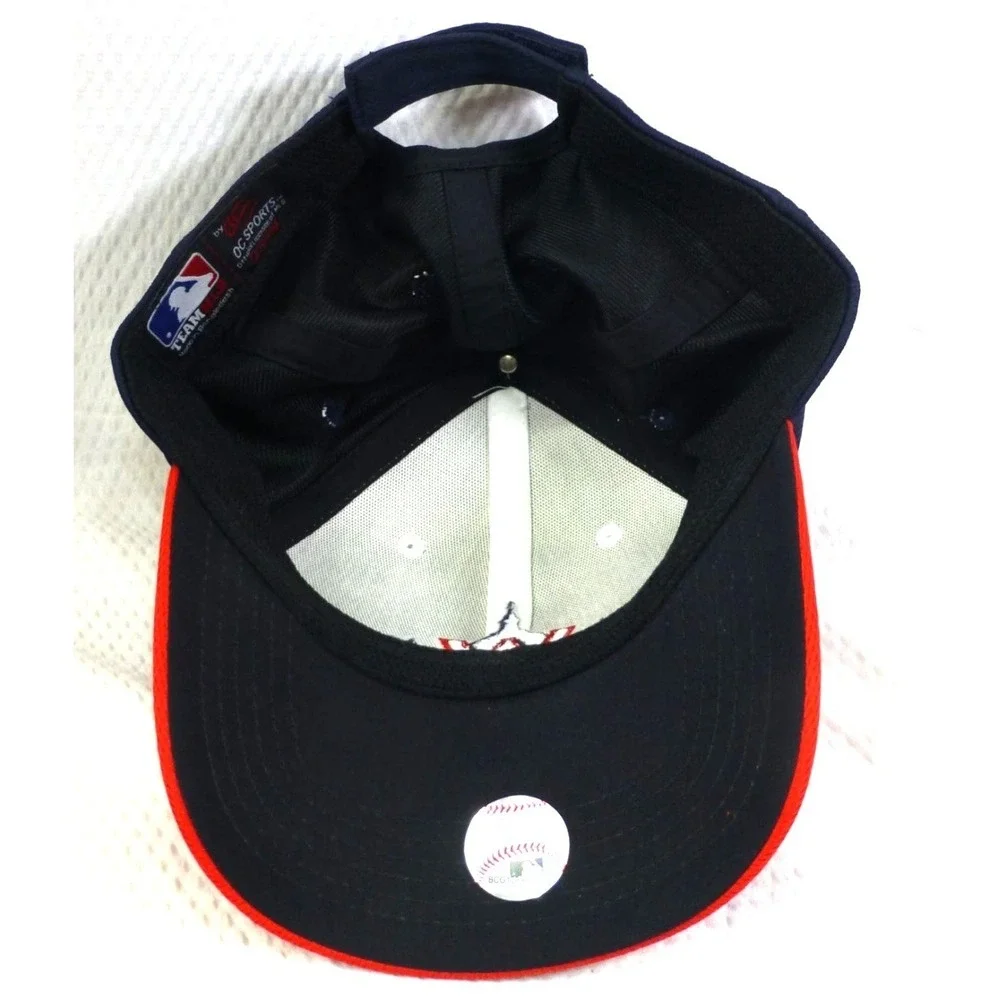 Washington Nationals MLB Adjustable Strap Back Baseball Cap Red/White/Blue