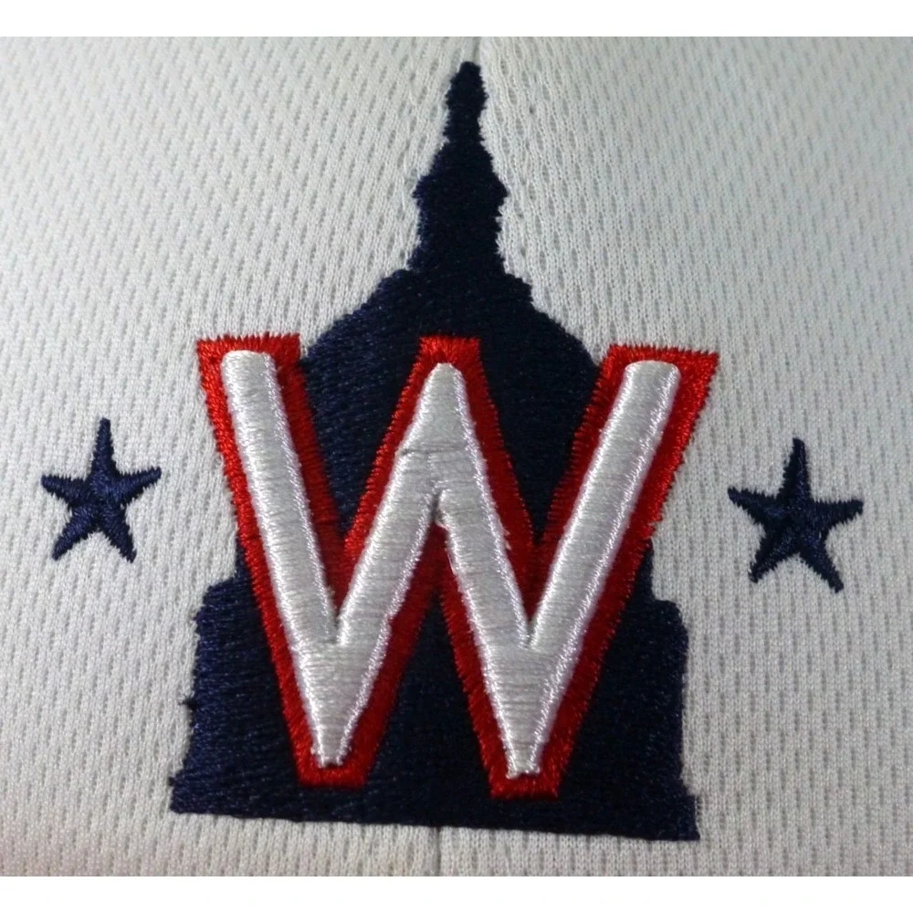 Washington Nationals MLB Adjustable Strap Back Baseball Cap Red/White/Blue