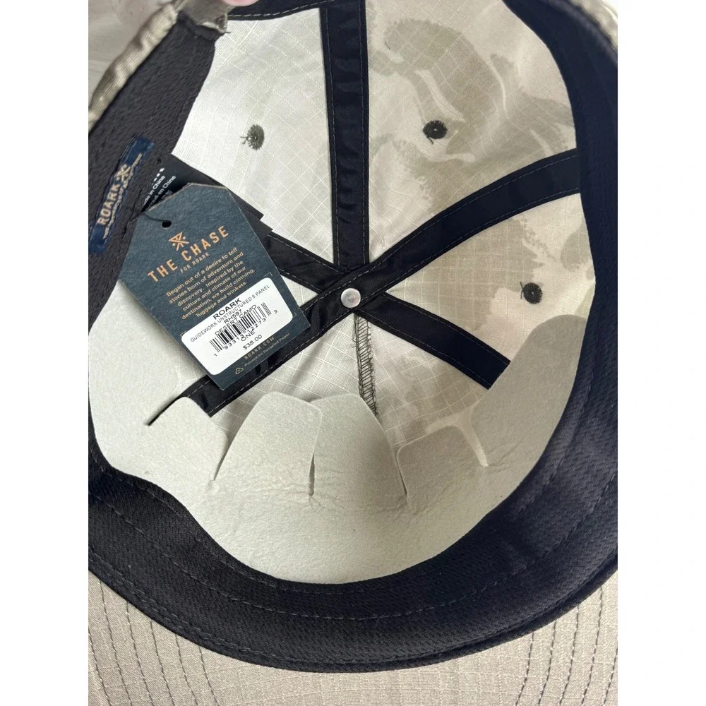 Roark Guidework Unstructured 5 Panel Hat Desert Camo RH597 Mens Strapback Cap